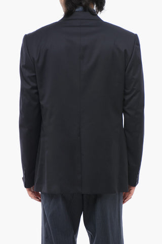 Center Vent Virgin Wool CERIM.ACADEMY 1-Button Blazer With Waistcoat