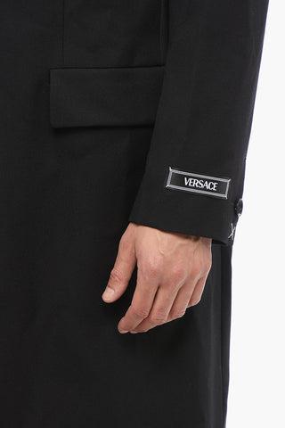 Twill Virgin Wool Slim Fit Coat