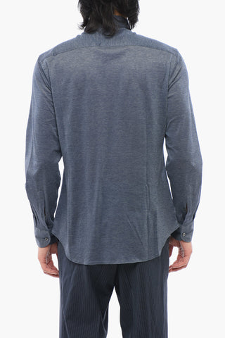 Lightweight Hopsack Cotton Shirt