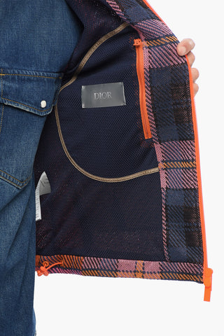 Gilet in Misto Lino con Cappuccio Estraibile