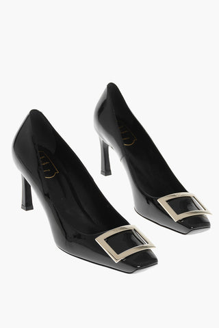 Patent Leather BELLE VIVIER Pumps with Maxi Buckle 8cm