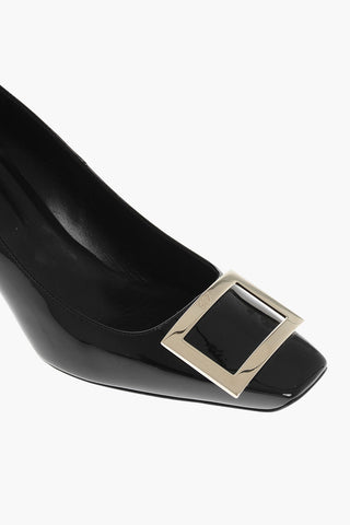 Patent Leather BELLE VIVIER Pumps with Maxi Buckle 8cm