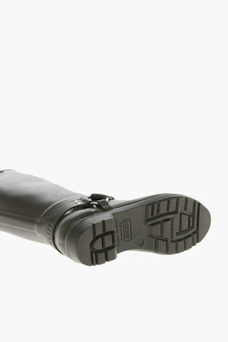 Rubber RAIN Boots with Biker Detail