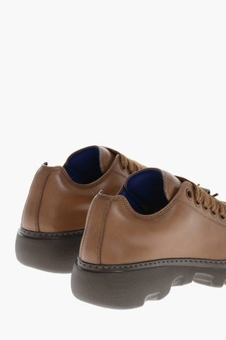 Leather Ranger Sneakers with Laces