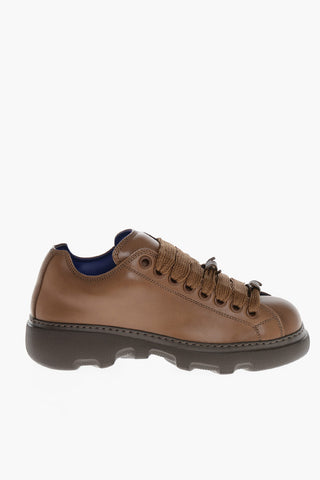 Leather Ranger Sneakers with Laces