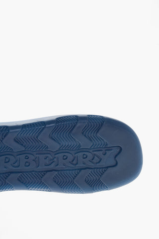 Embossed STINGRAY Slides with Charme