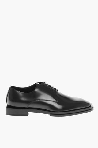 Scarpe Derby in Pelle Spazzolata