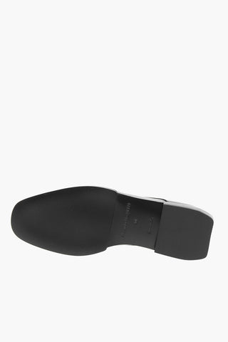 Scarpe Derby in Pelle Spazzolata