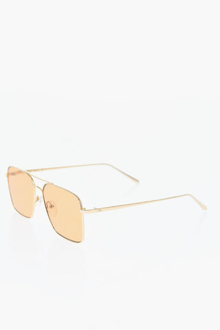 Metal SERPENT BROWN Aviator Sunglasses with Coloured Lenses