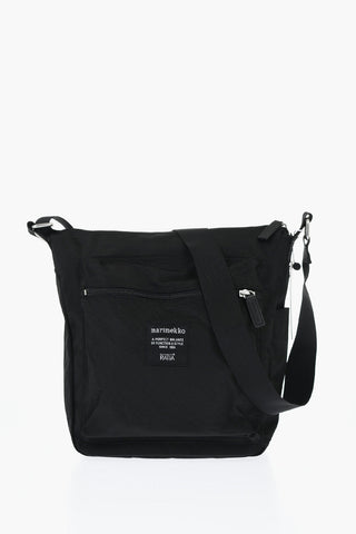 Borsa a Tracolla PAL in Nylon a Tinta Unita
