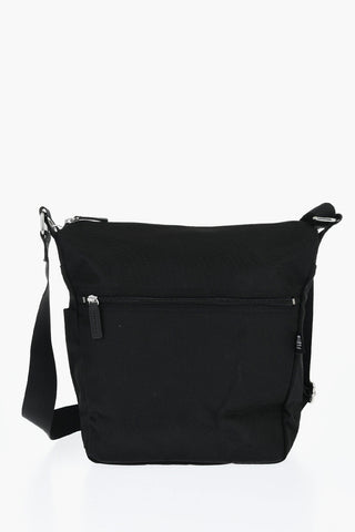 Borsa a Tracolla PAL in Nylon a Tinta Unita