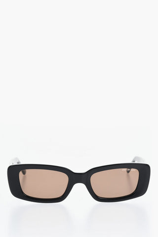 Solid Color PRESTON Sunglasses with Rectangular Frame