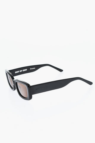 Solid Color PRESTON Sunglasses with Rectangular Frame