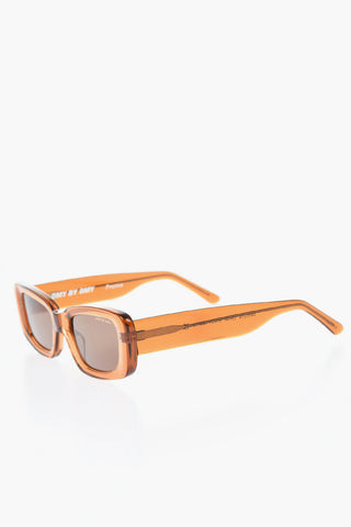 Sunglasses PRESTON with Rectangular Semi-Transparent Frame