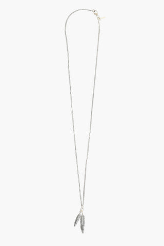 Chain Silver Maxi Necklace With Pendant