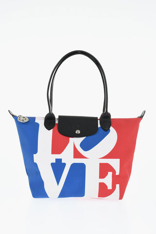 Borsa Tote in Canvas Con Rifiniture In Pelle