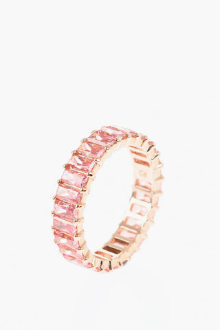 Embellished Crystals MATRIX Baguette Ring