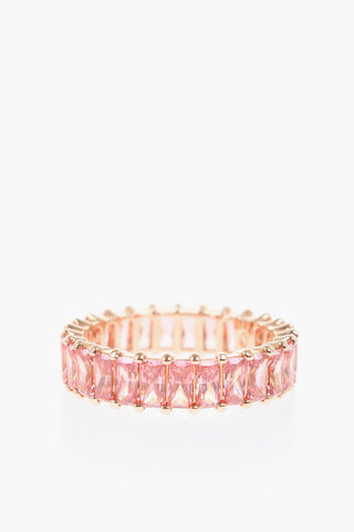 Embellished Crystals MATRIX Baguette Ring