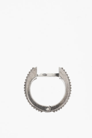 Silver Hoop Single earring