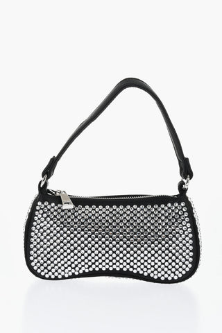 Satin EVA Mini Bag With Rhinestone Embellishment