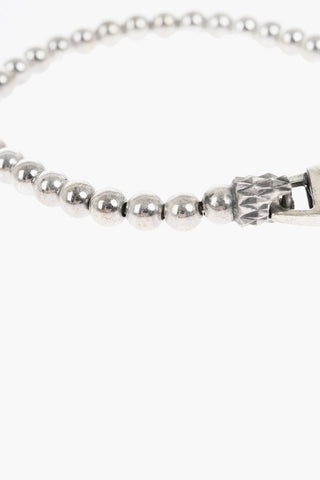 Silver Bracelet With Beads