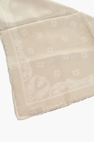 Bandana Motif Silk Pocket Square