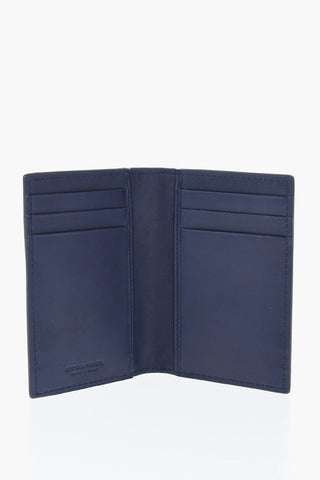 Solid Color Braided Leather Card Holder