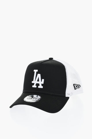 Two-Tone TRUCKER LOS ANGELES DODGERS Cap with Embossed Detail