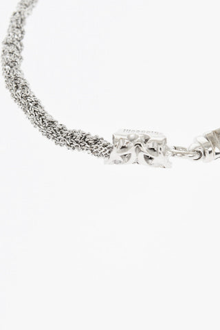 Bracciale in Argento Intrecciato