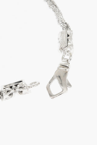 Silver Braided Bracelet