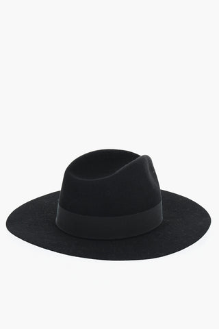 Cappello Fedora in feltro a Tinta unita