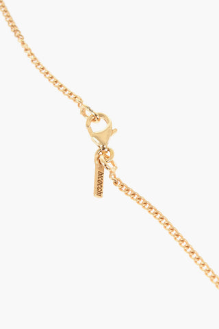 Collana a Catena In Argento Effetto Dorato