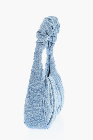 Curled Denim GABBI Hodo Bag