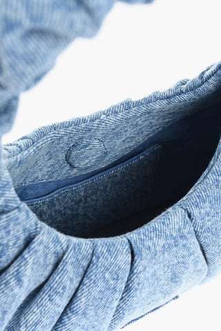 Curled Denim GABBI Hodo Bag