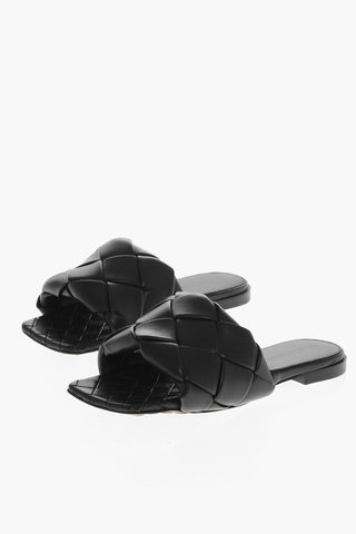 Sliders LIDO Braided Leather