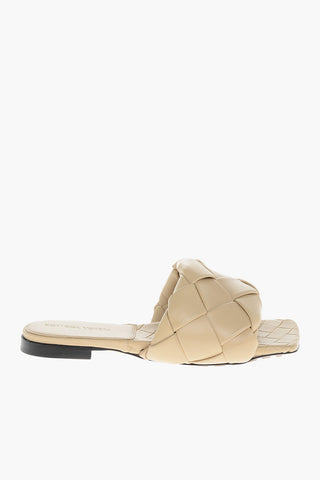 Woven Leather LIDO Sliders