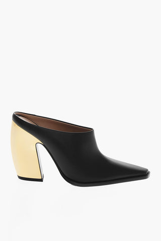 Mules in Pelle TOKYO con Tacco Metallico 11cm