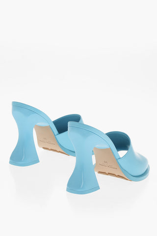 Spool Heel CHA-CHA Leather Sandals 10cm