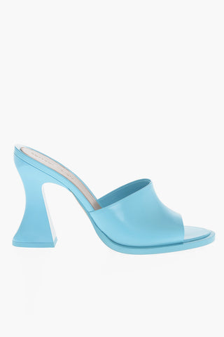 Spool Heel CHA-CHA Leather Sandals 10cm