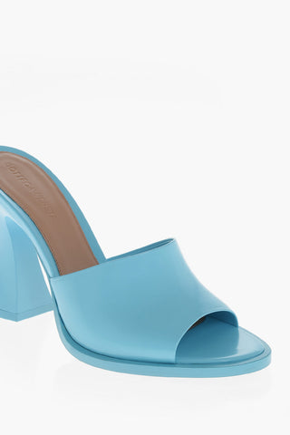 Spool Heel CHA-CHA Leather Sandals 10cm