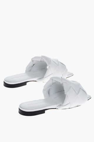 Woven Leather LIDO Sliders