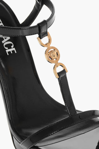Platform Sole MEDUSA Patent Leather Sandals 11cm