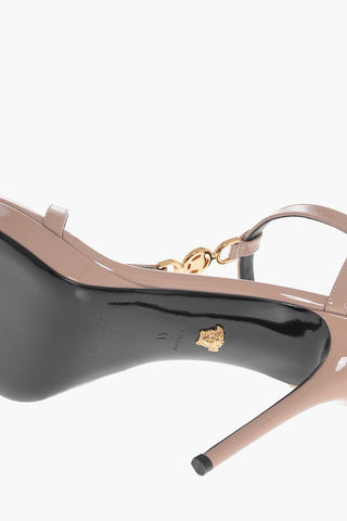 Platform Sole MEDUSA Patent Leather Sandals 11cm