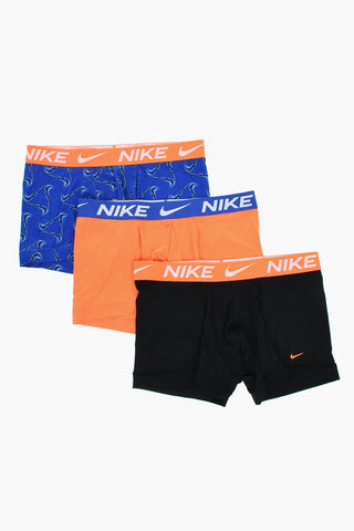 3-Pack Dri-Fit Boxer Briefs with Logo Elastic Waistband