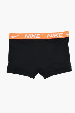 3-Pack Dri-Fit Boxer Briefs with Logo Elastic Waistband