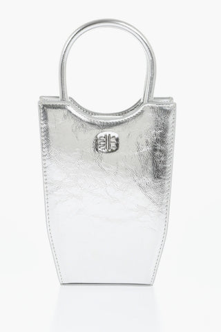 Metallic Faux Leather FEI  Phone Bag