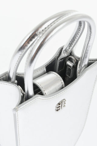 Metallic Faux Leather FEI  Phone Bag
