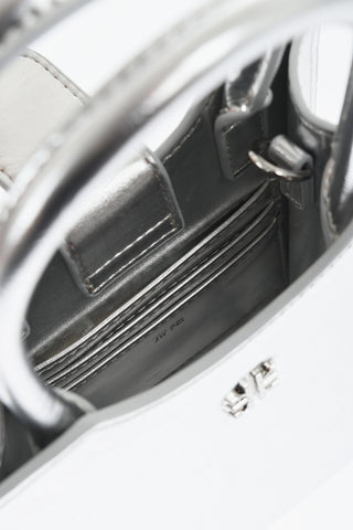 Metallic Faux Leather FEI  Phone Bag