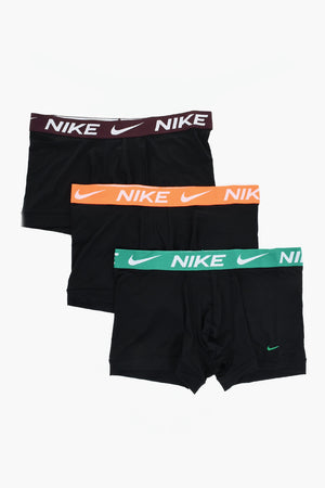 3개 세트 Dri-Fit 무지 복서 팬티 콘트라스트 허리밴드
