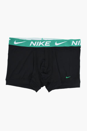 3개 세트 Dri-Fit 무지 복서 팬티 콘트라스트 허리밴드
